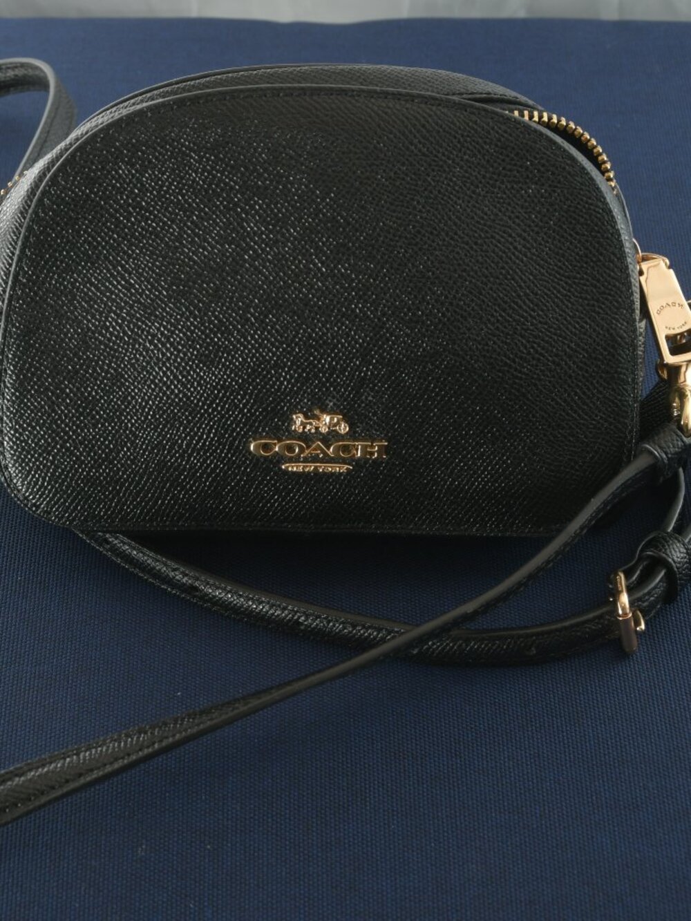 Vintage - Black Coach Fancy Bag